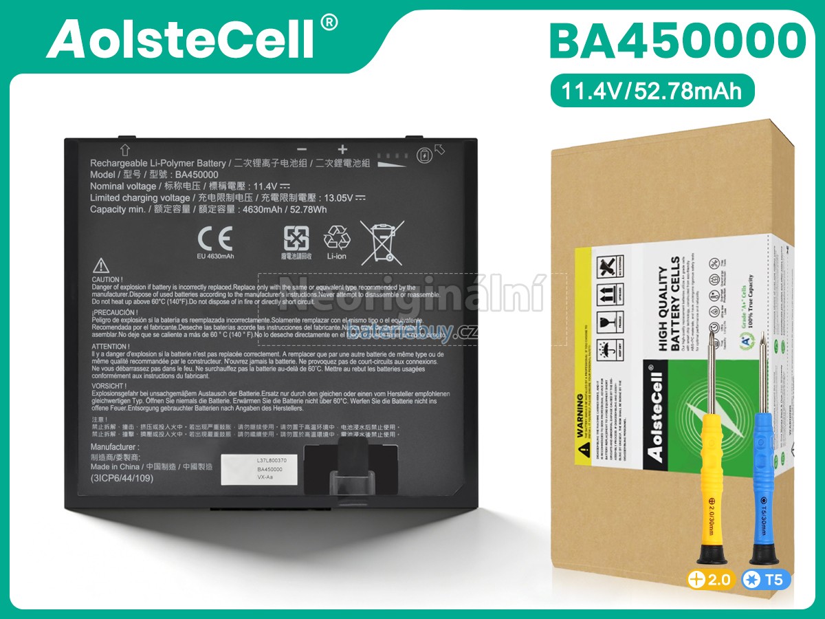 Nahrazení Getac BA450000 baterie