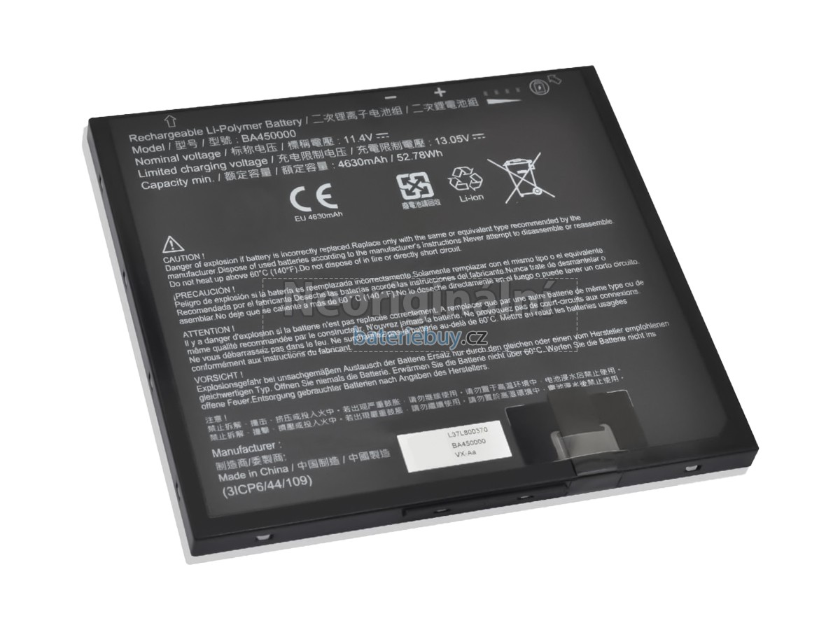 Nahrazení Getac BA450000 baterie