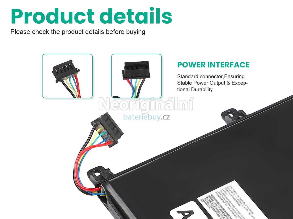 Nahrazení Getac 242879100001 baterie