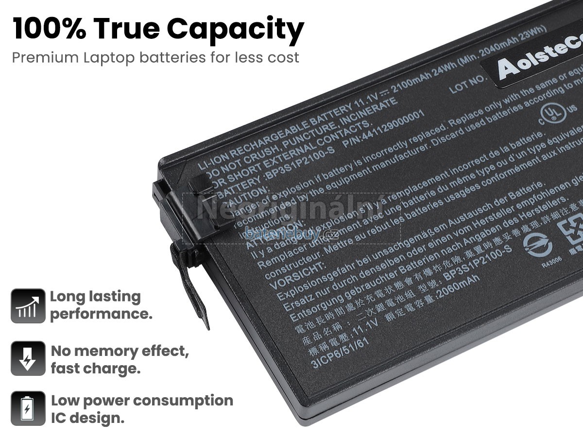 Nahrazení Getac V110 RUGGED TABLET baterie