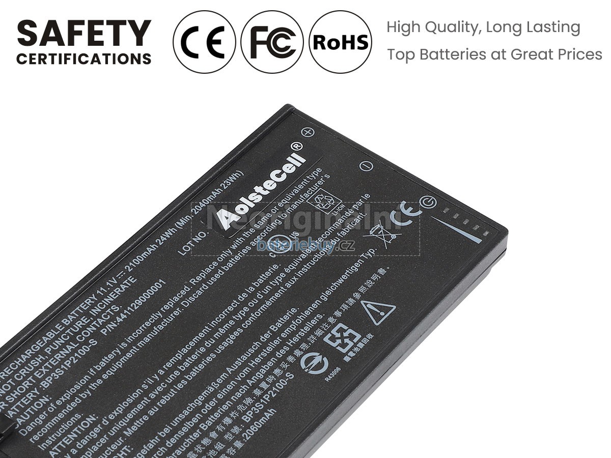 Nahrazení Getac V110 RUGGED TABLET baterie