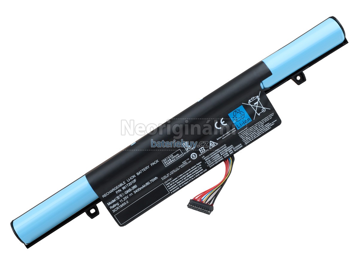 Nahrazení Gigabyte P55W R7 baterie