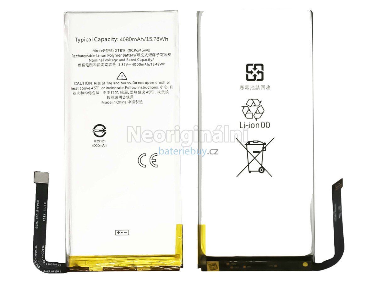 Nahrazení Google PIXEL 5 baterie