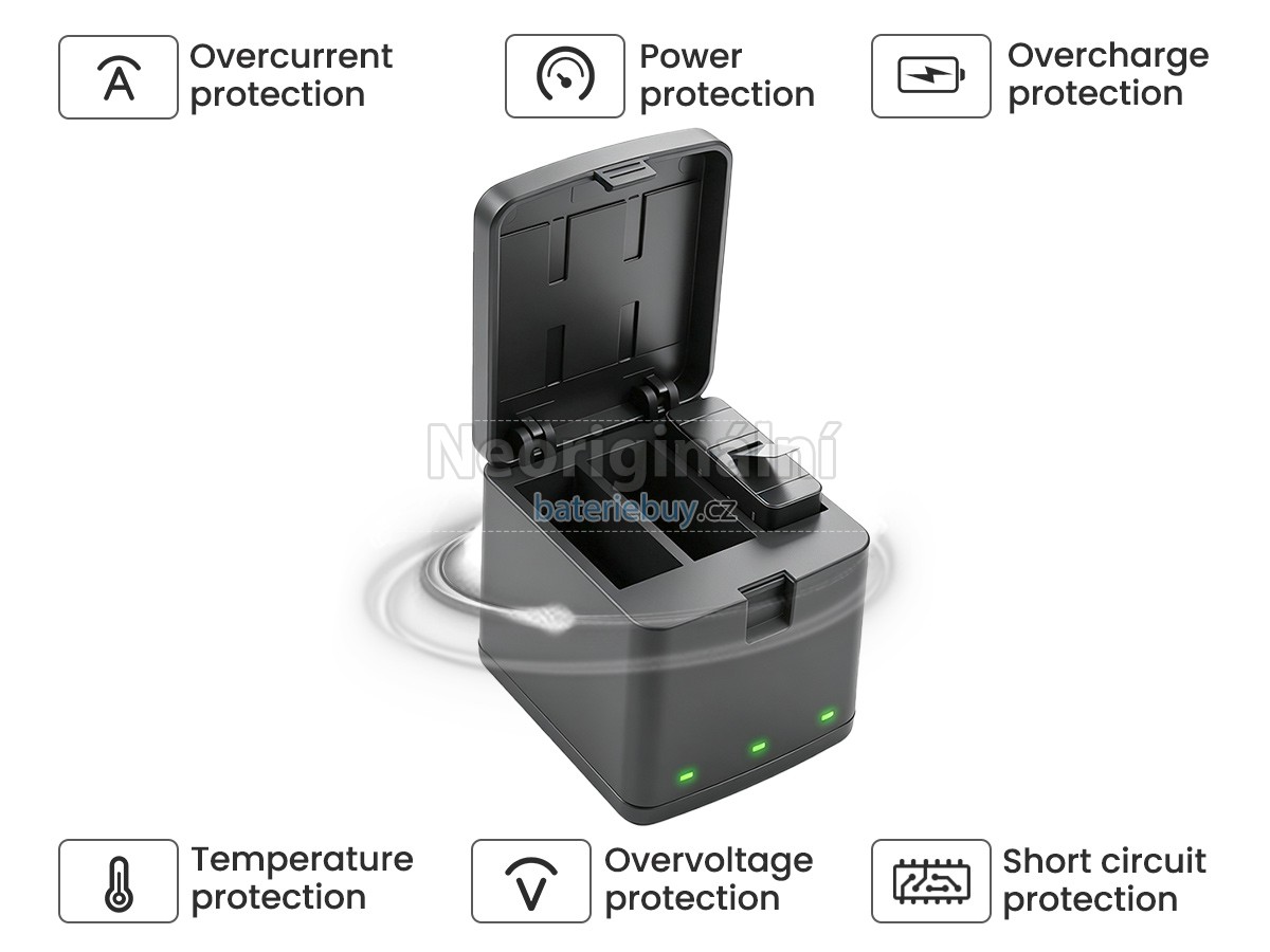 Nahrazení GoPro HERO 6 baterie