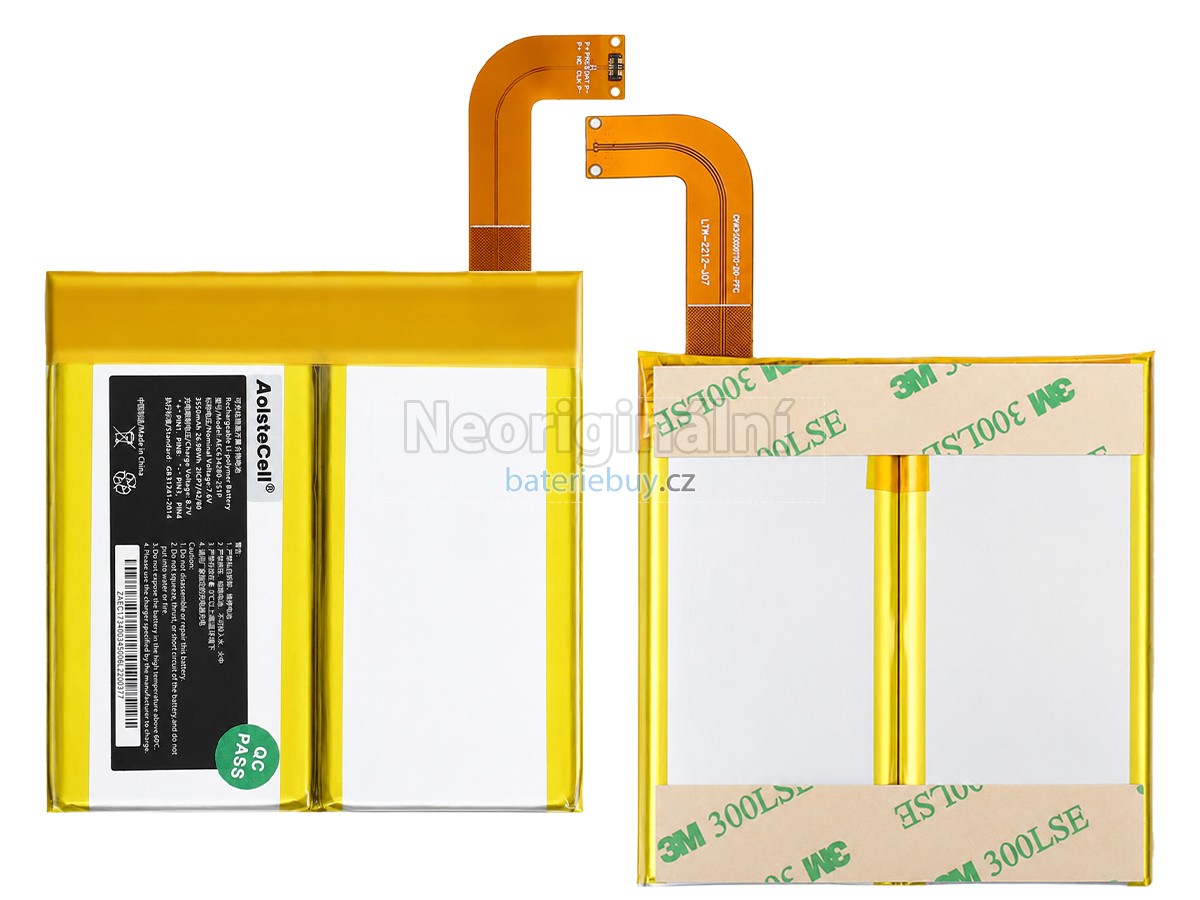 Nahrazení GPD 624283-2S baterie