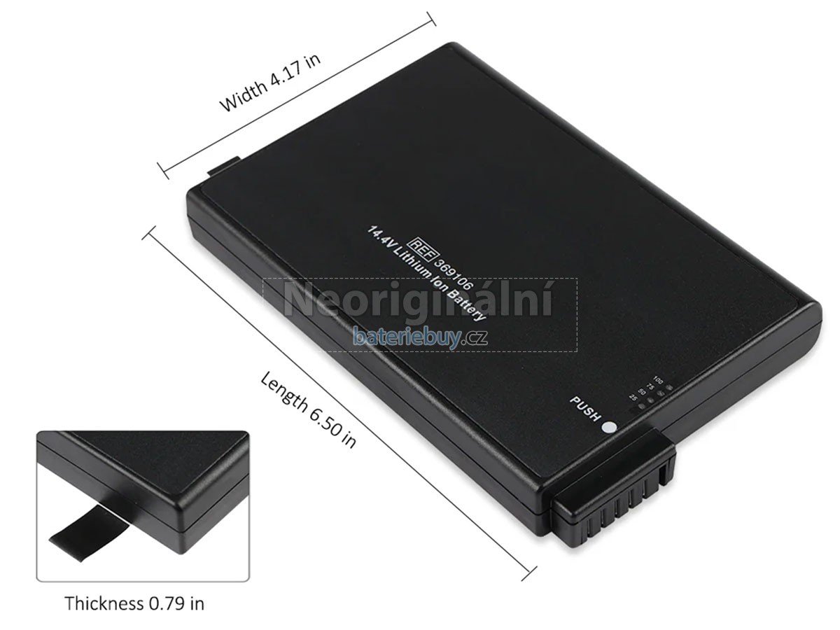 Nahrazení Hamilton 369106 baterie