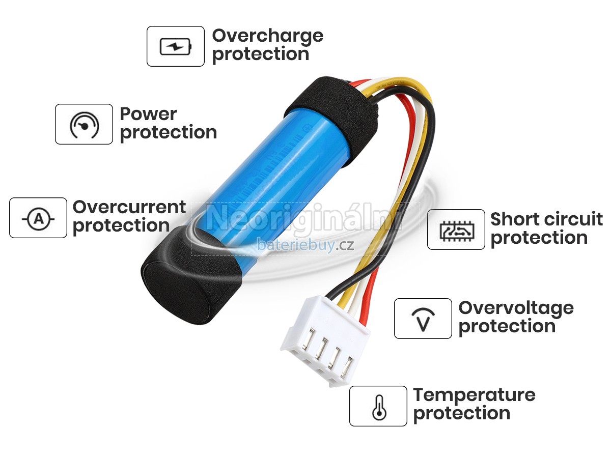 Nahrazení Harman Kardon IAA007NA baterie