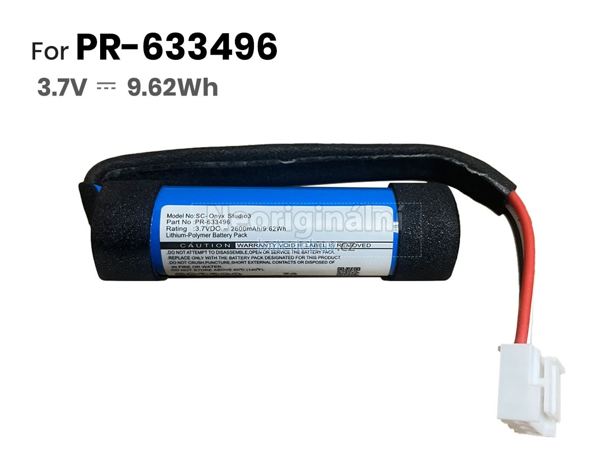 Nahrazení Harman Kardon PR-633496 baterie