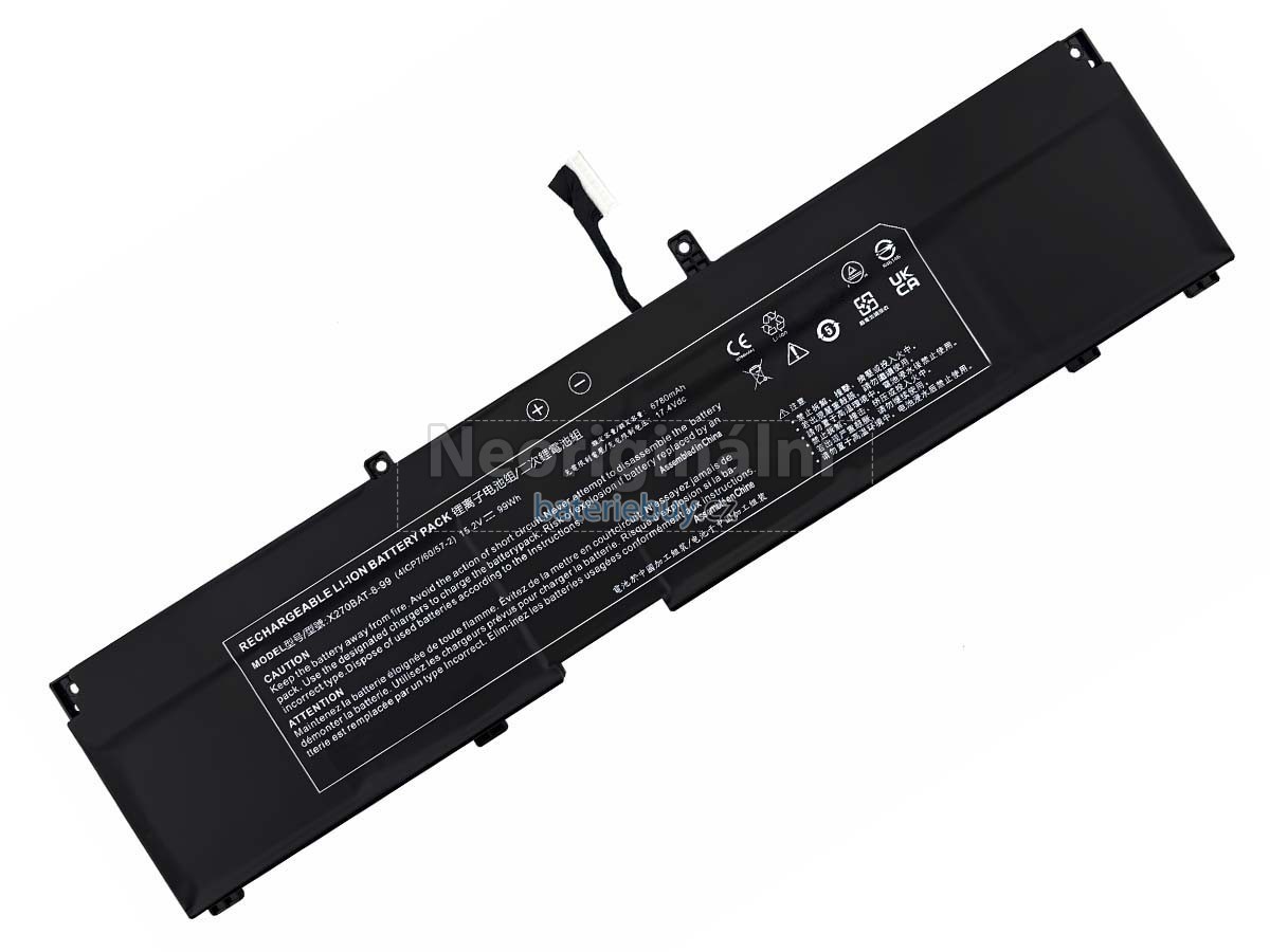 Nahrazení Hasee X270BAT-8-99 baterie