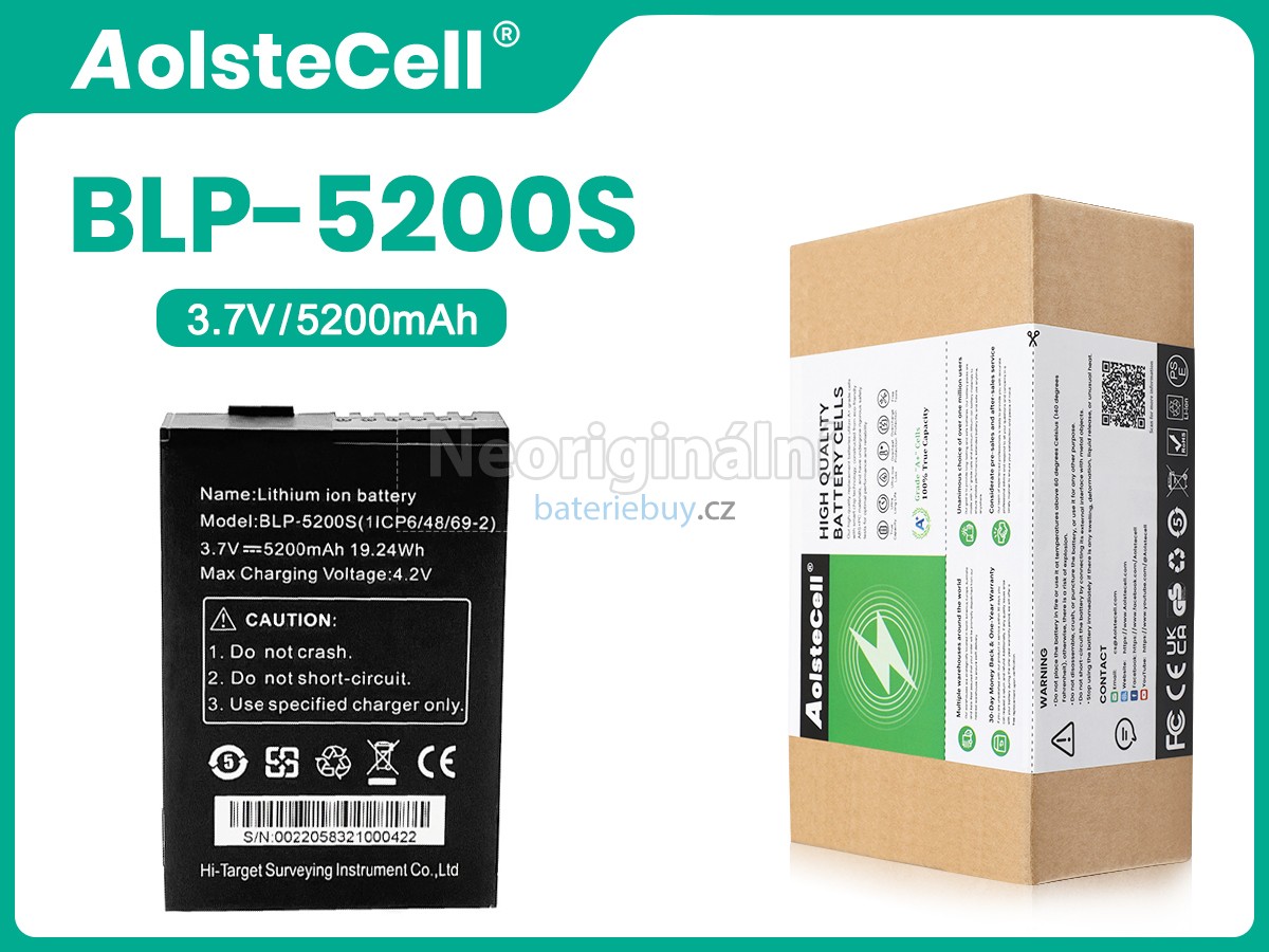 Nahrazení Hi Target BLP-5200S baterie