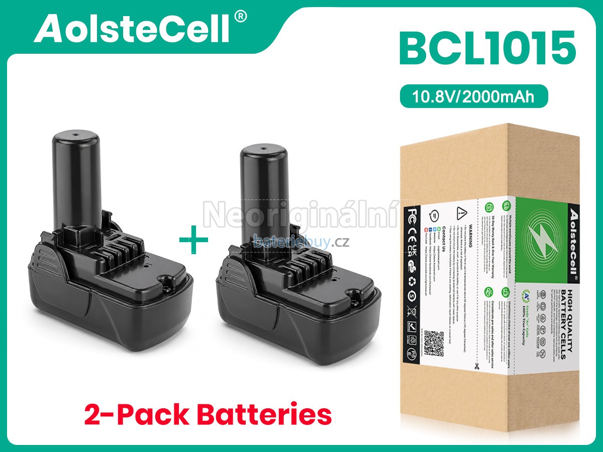Nahrazení Hitachi 10.8V BCL1015 baterie