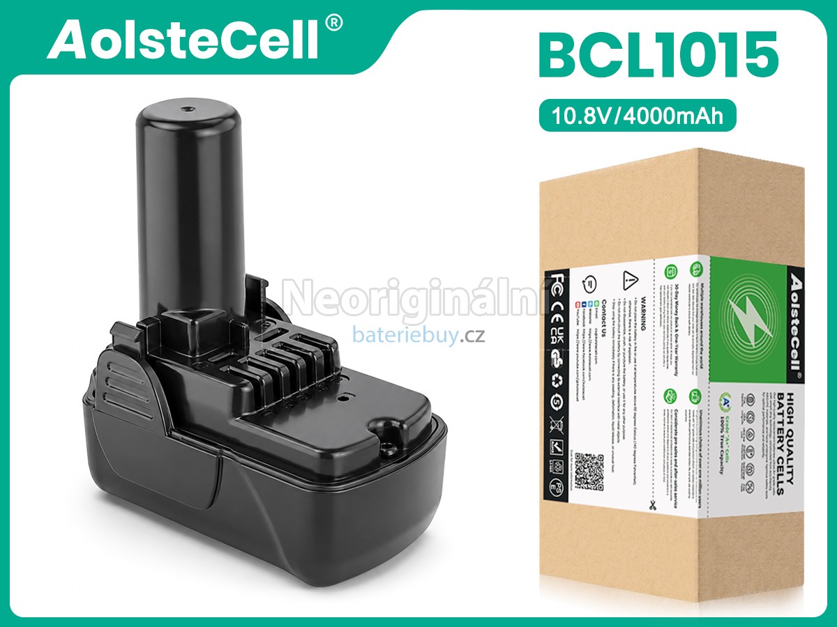 Nahrazení Hitachi 10.8V BCL1015 baterie