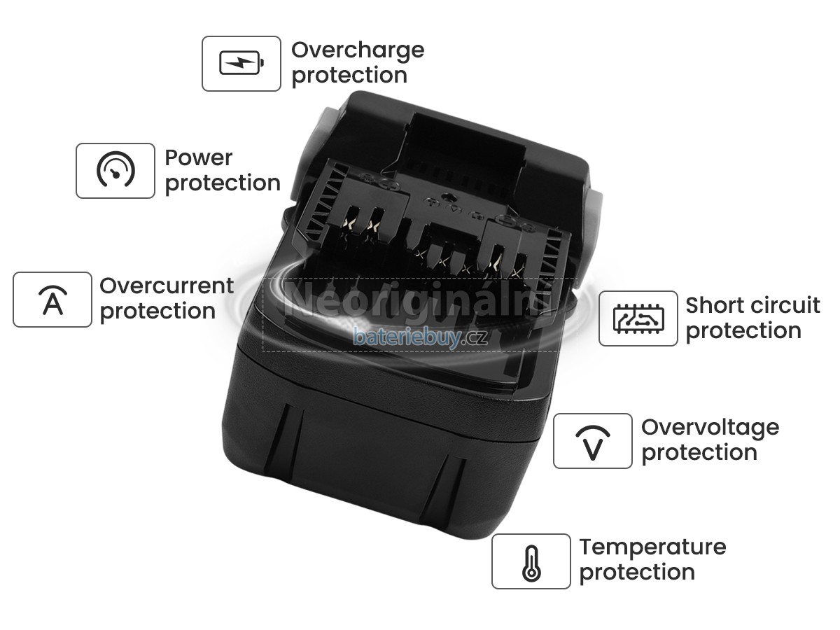 Nahrazení Hitachi BSL36B18 baterie
