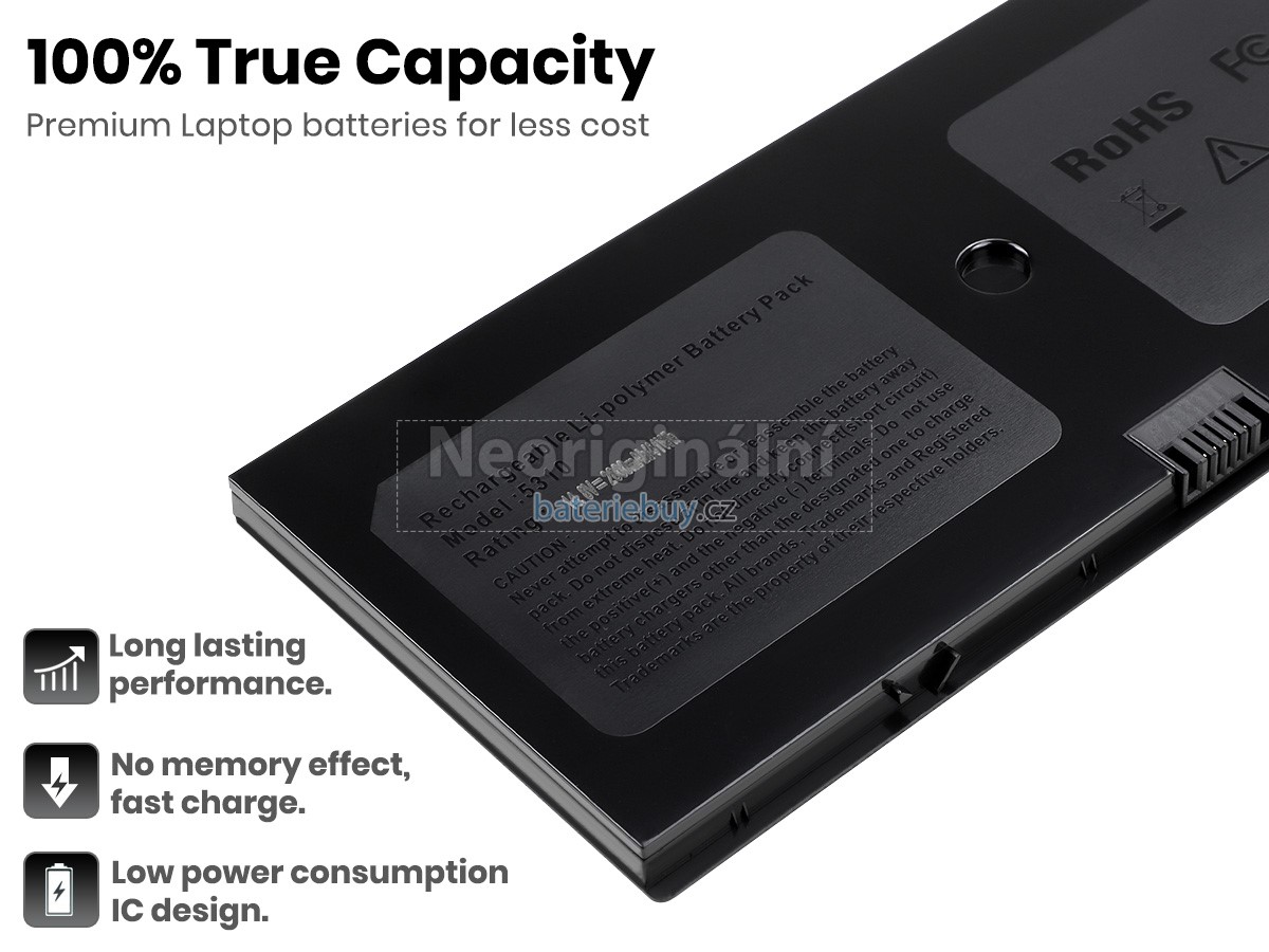 Nahrazení HP 538693-961 baterie