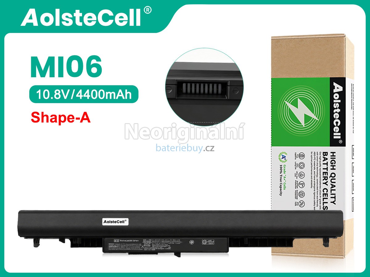 Nahrazení HP MI06 baterie