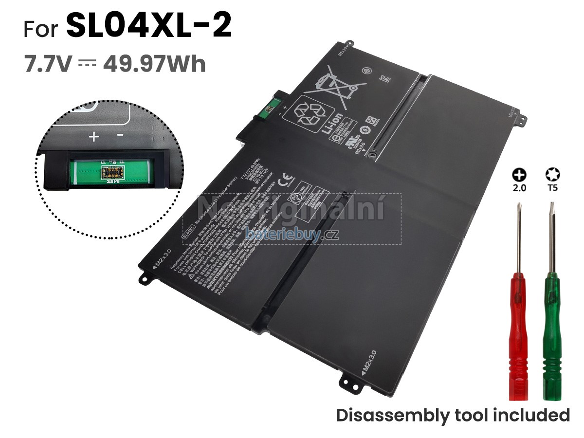 Nahrazení HP L86483-2C1 baterie