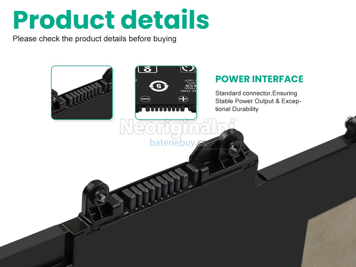 Nahrazení HP L77689-172 baterie