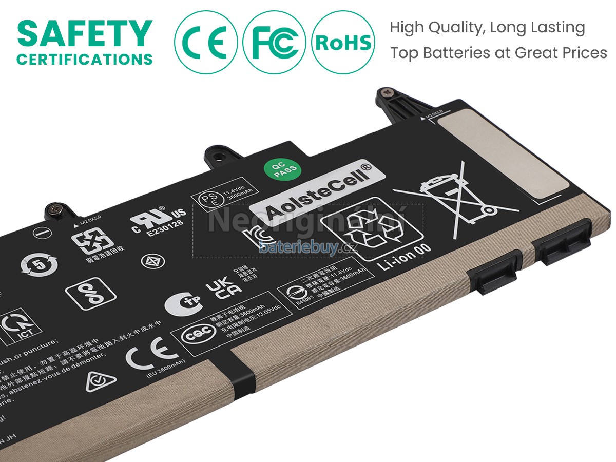 Nahrazení HP L77689-172 baterie