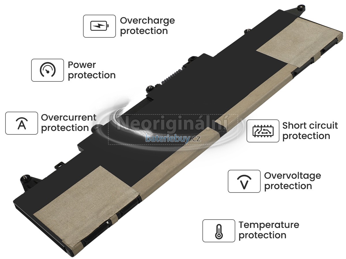 Nahrazení HP L77689-172 baterie