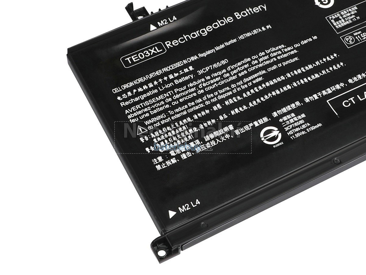 Nahrazení HP Omen 15-AX203NF baterie