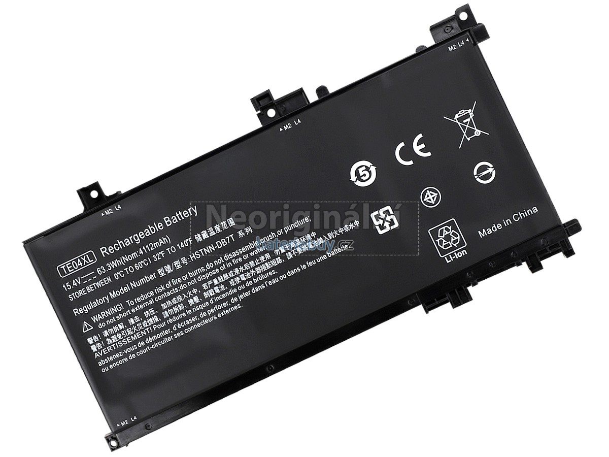 Nahrazení HP Omen 15-AX203NF baterie