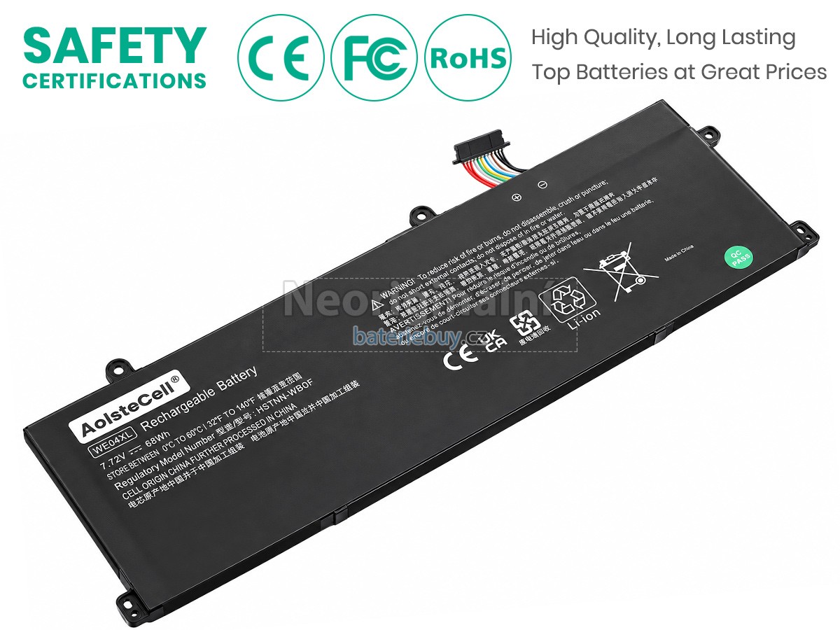Nahrazení HP Pavilion Plus 14-EY0000NS baterie