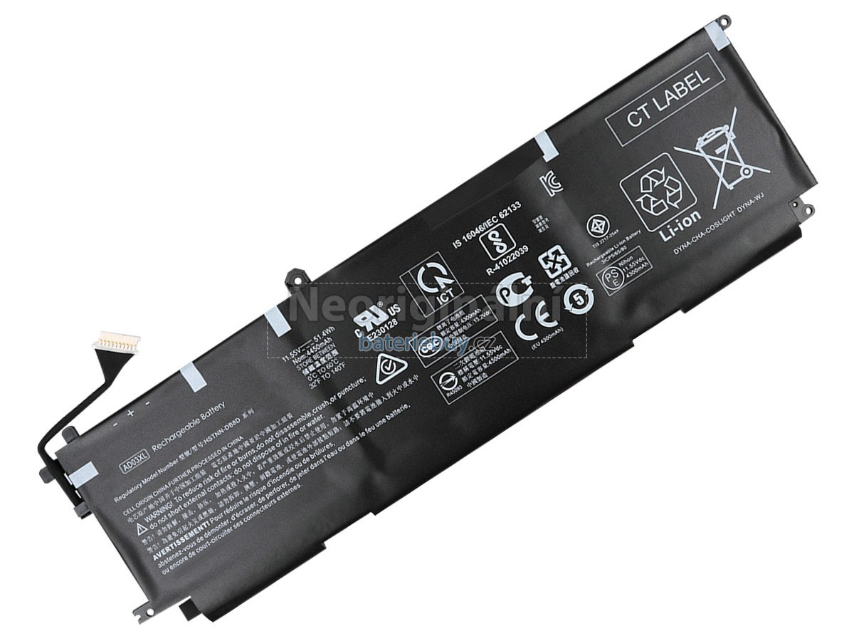 Nahrazení HP Envy 13-AD053TX baterie