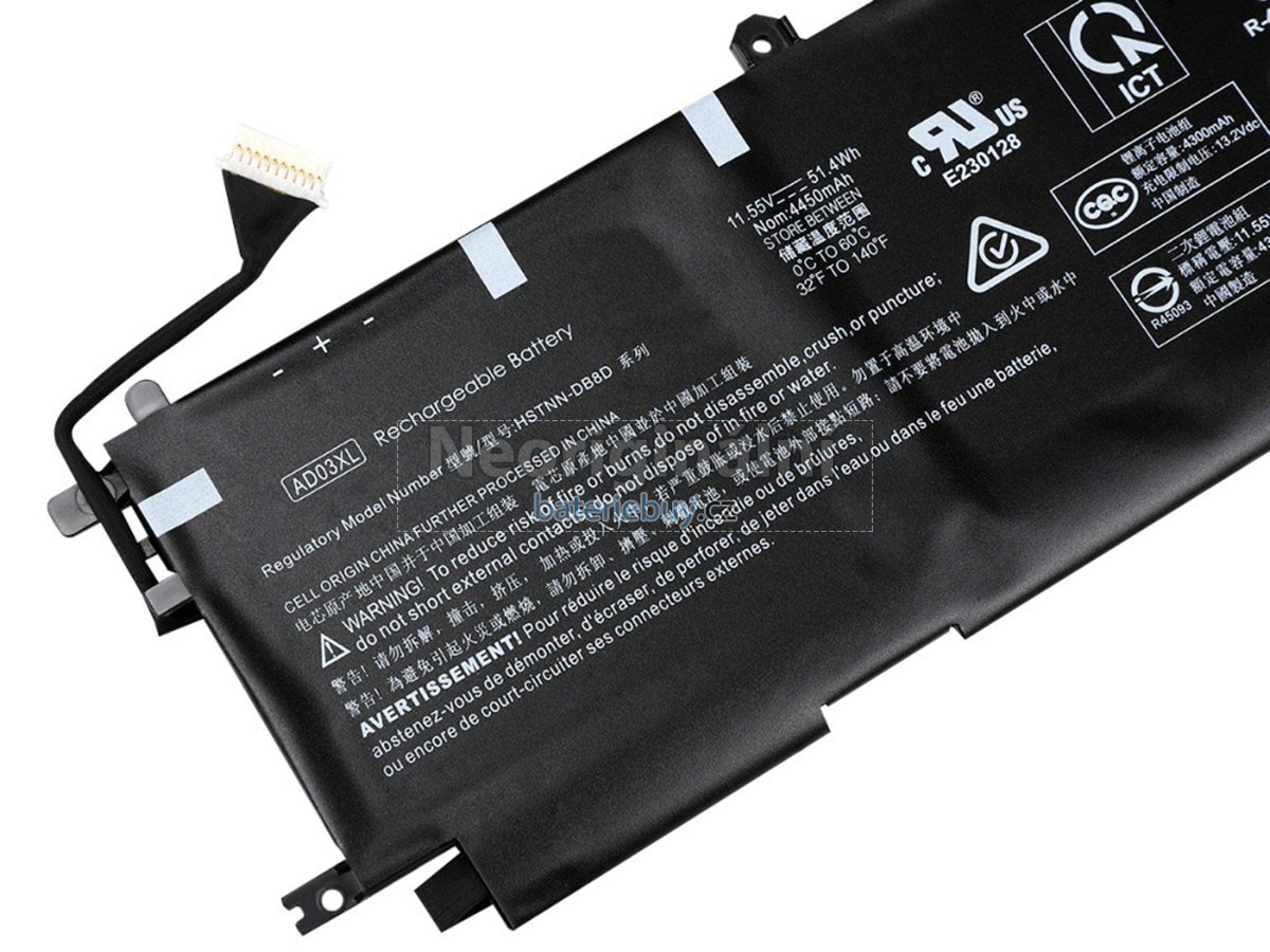 Nahrazení HP Envy 13-AD053TX baterie