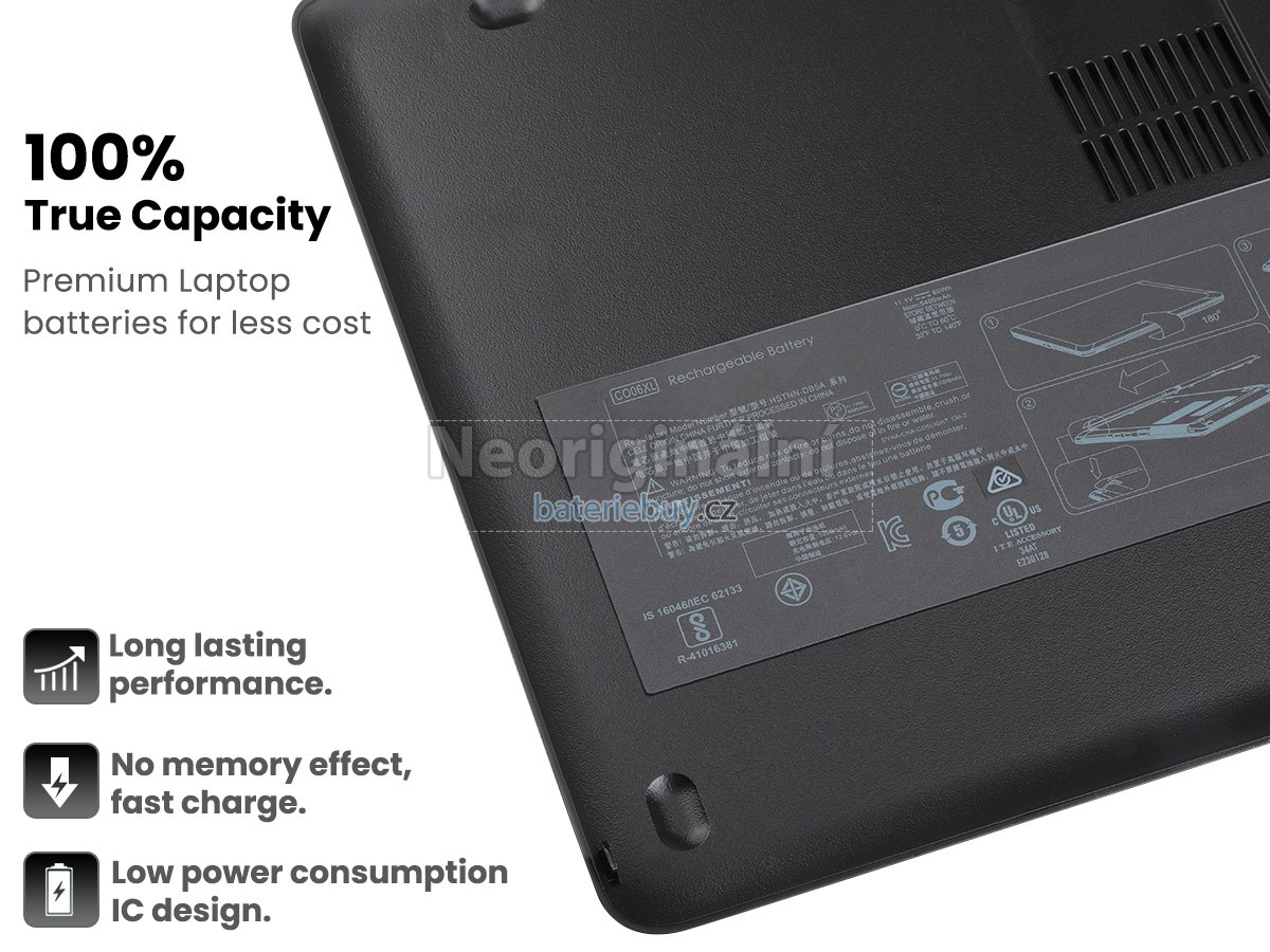 Nahrazení HP HSTNN-I11C baterie