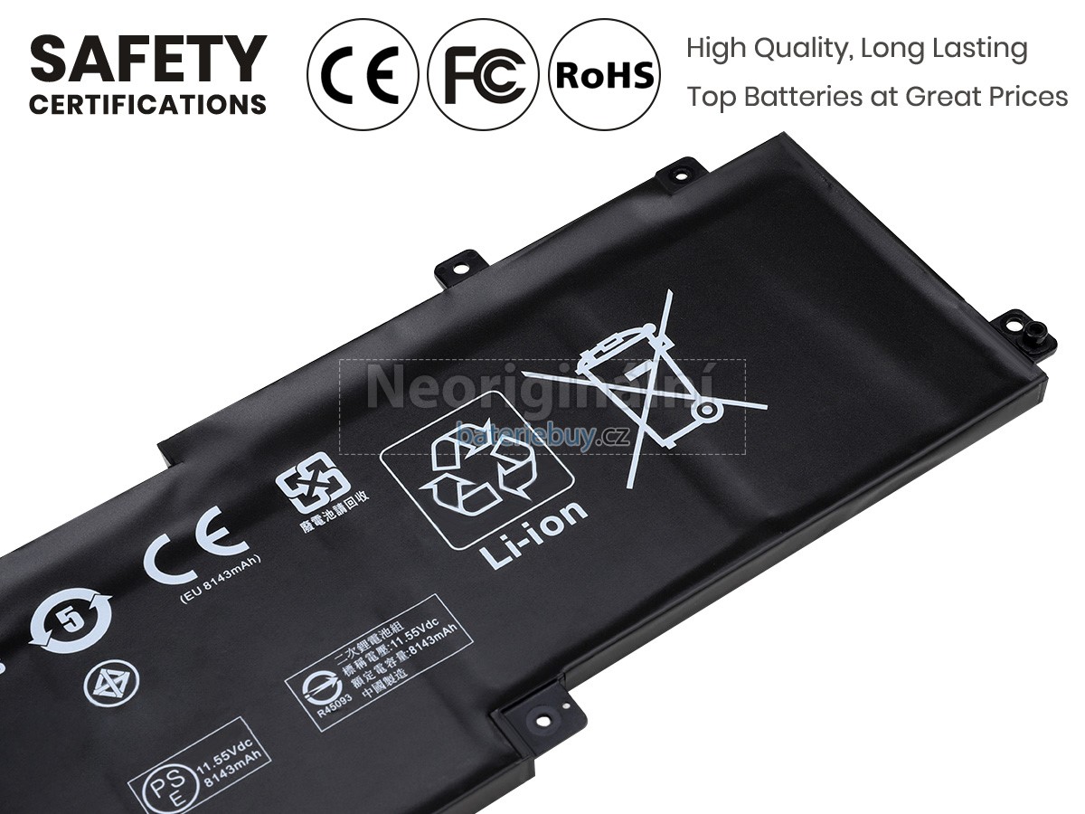 Nahrazení HP Omen X 17-AP032NG baterie