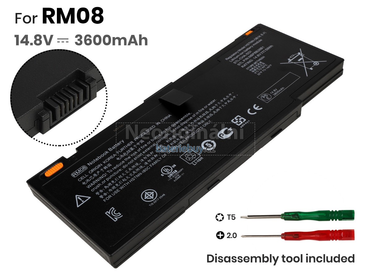 Nahrazení HP 600999-171 baterie