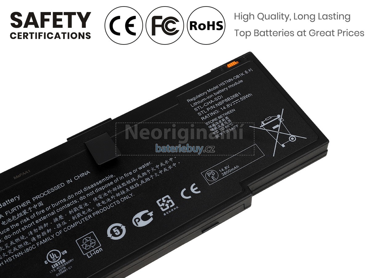 Nahrazení HP 600999-171 baterie