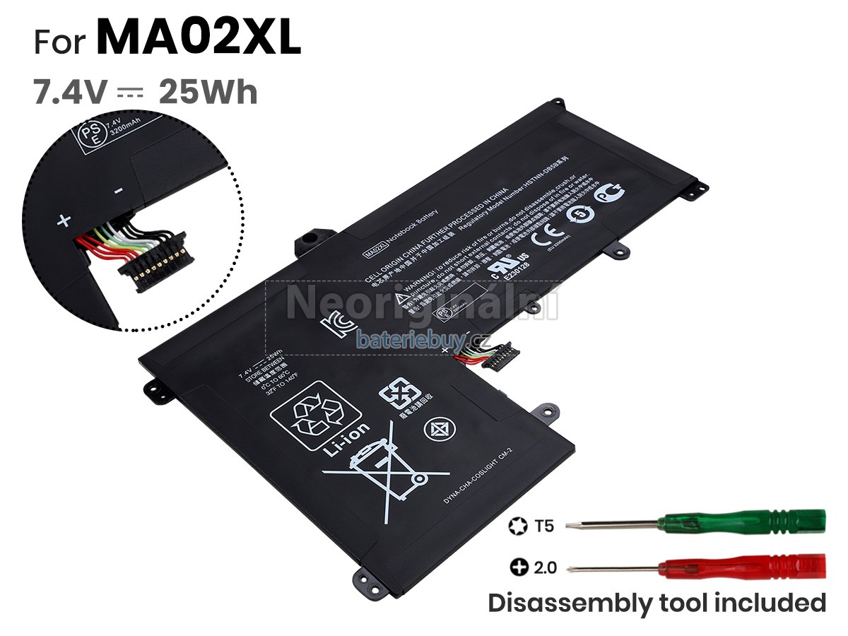 Nahrazení HP 721895-421 baterie