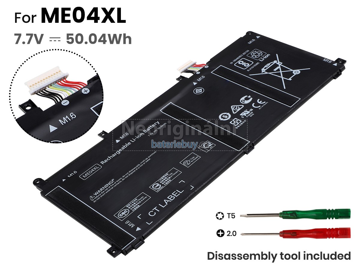 Nahrazení HP Elite X2 1013 G3 baterie