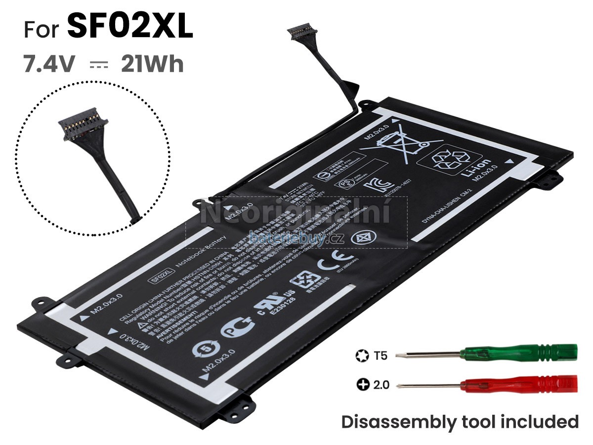 Nahrazení HP TPN-C118 baterie