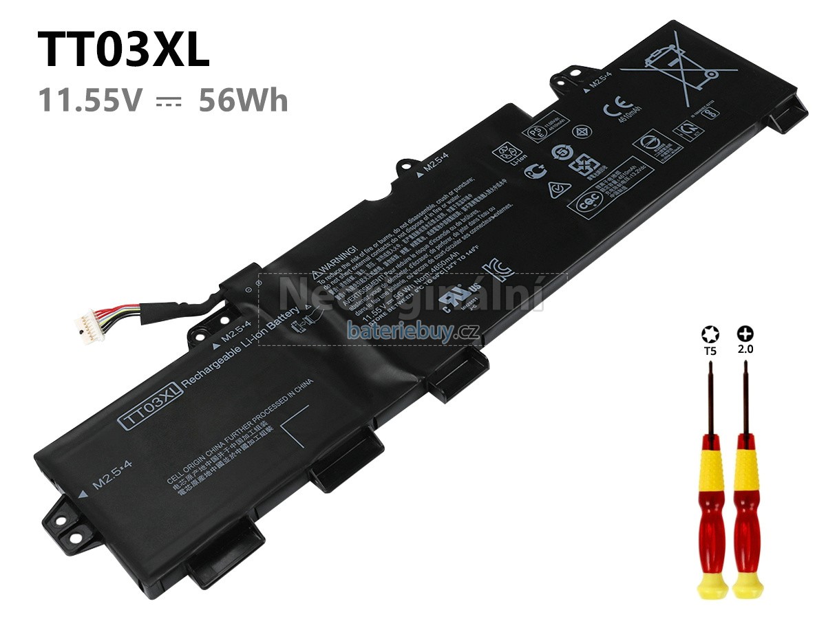 Nahrazení HP TT03056XL baterie