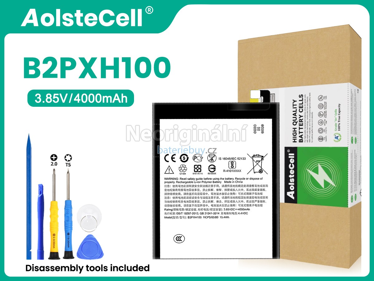 Nahrazení HTC B2PXH100 baterie