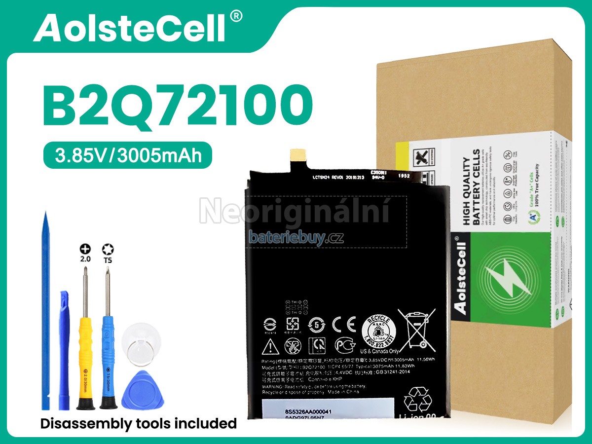 Nahrazení HTC B2Q72100 baterie