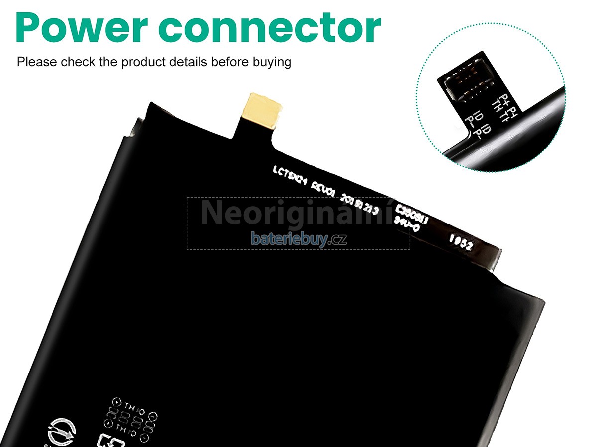 Nahrazení HTC B2Q72100 baterie