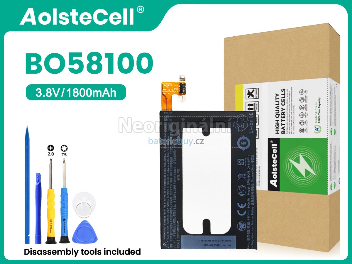 Nahrazení HTC BO58100 baterie
