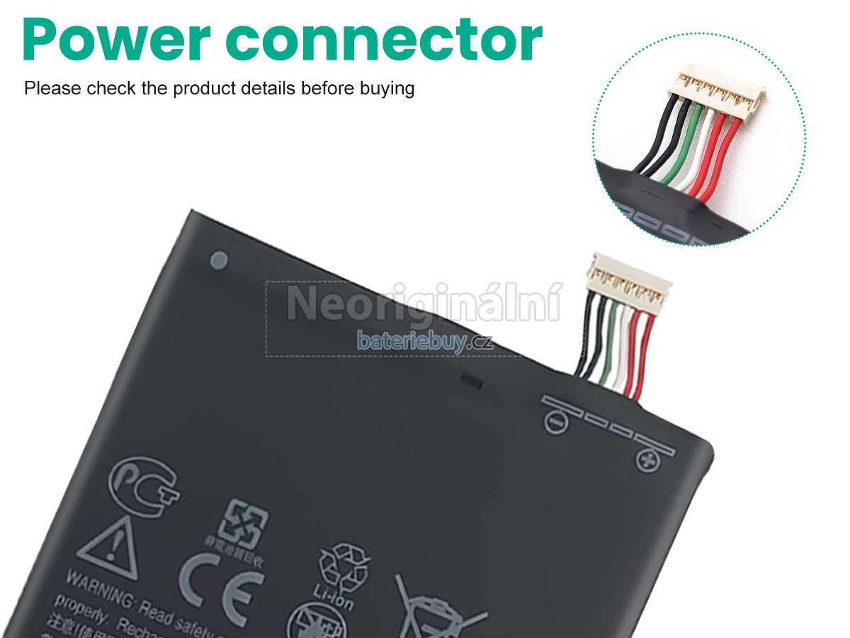 Nahrazení HTC 625 baterie