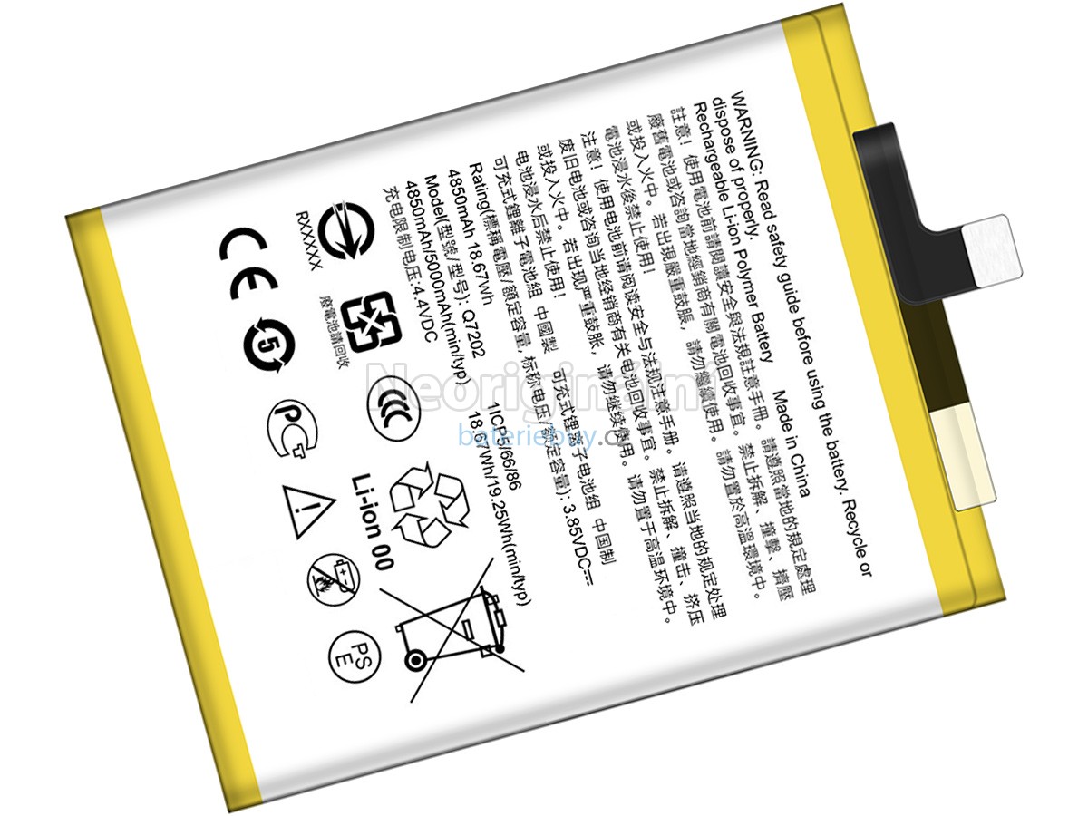 Nahrazení HTC Q7202 baterie