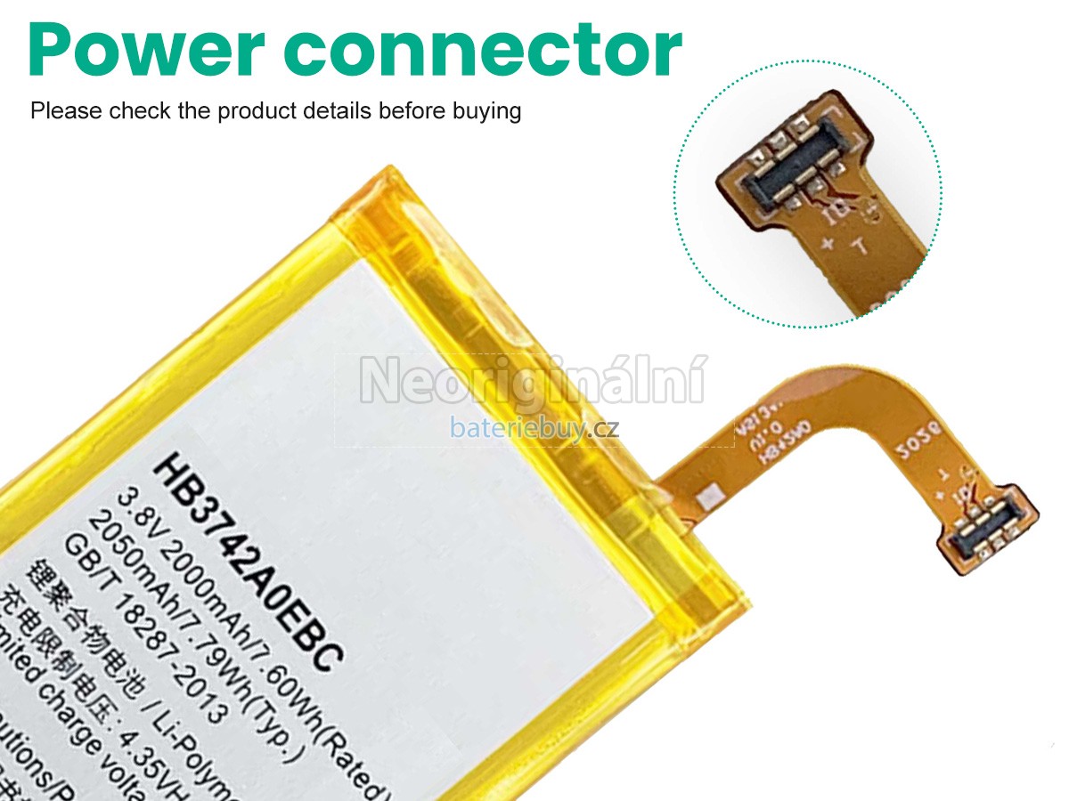 Nahrazení Huawei ASCEND G630-U20 baterie
