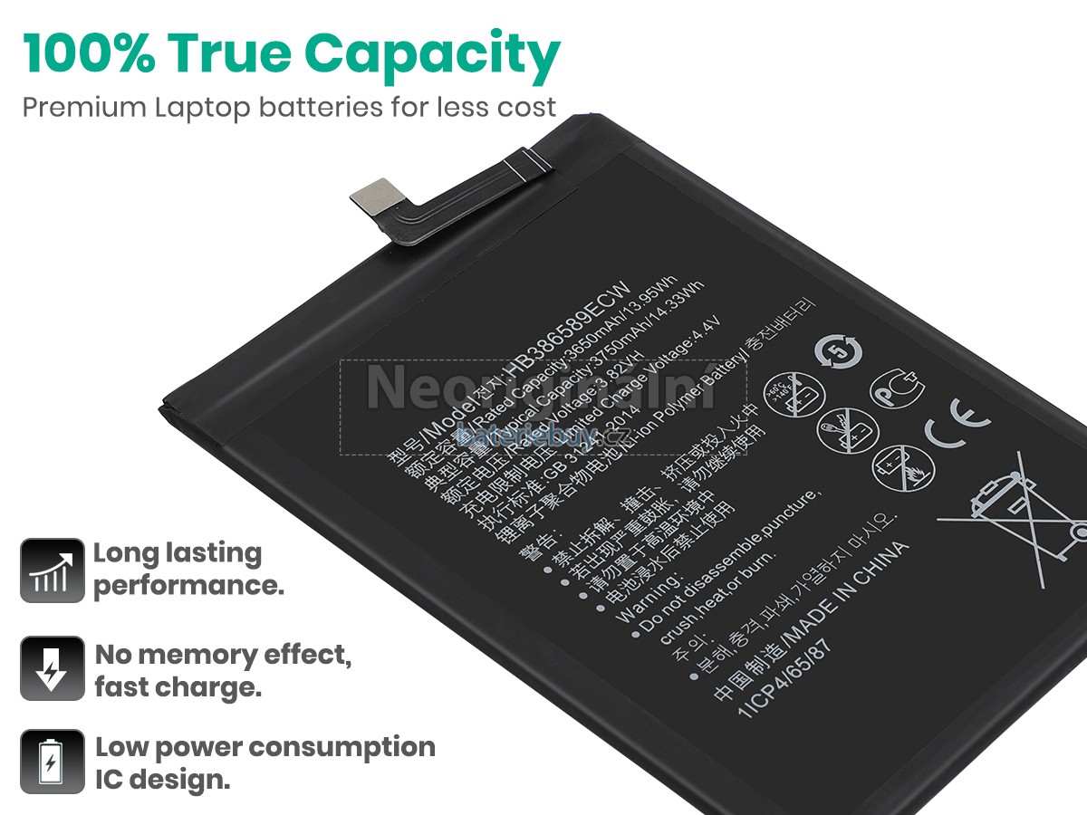 Nahrazení Huawei PAR-LX1M baterie