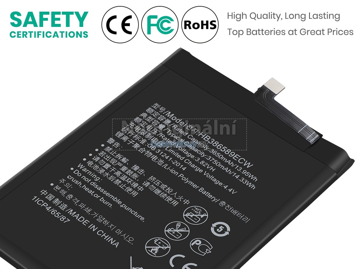 Nahrazení Huawei PAR-LX1M baterie