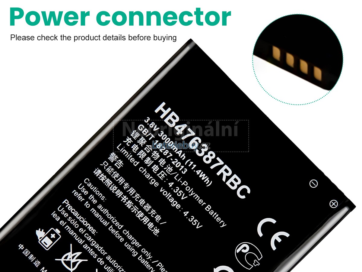 Nahrazení Huawei ASCEND G750 baterie
