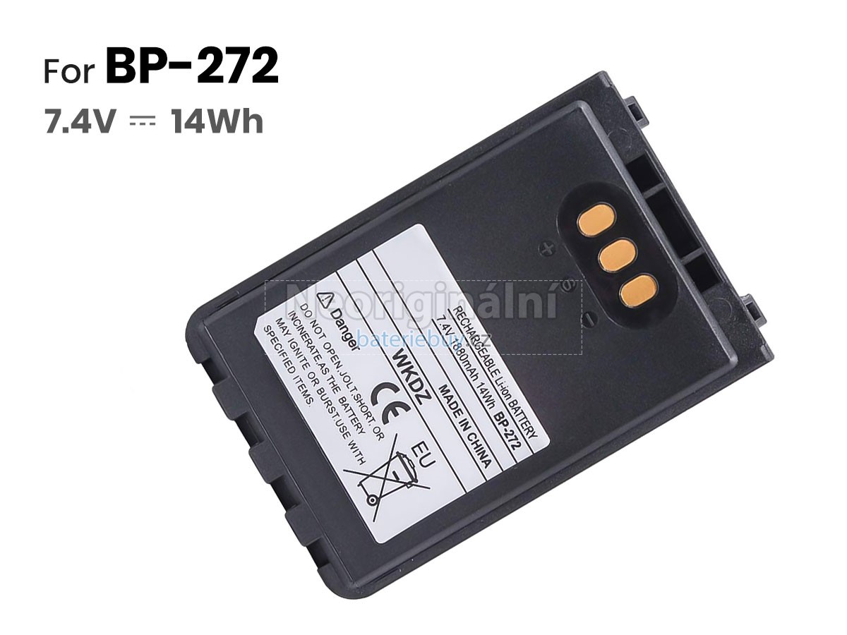 Nahrazení ICOM IP-501H baterie