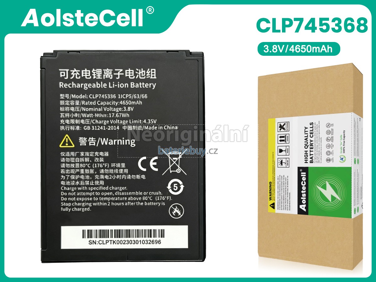 Nahrazení Idata CLP745368 baterie