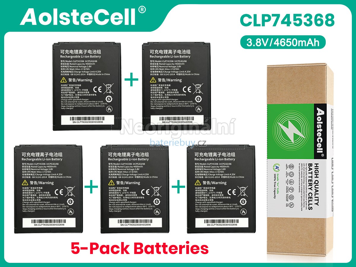 Nahrazení Idata CLP745368 baterie