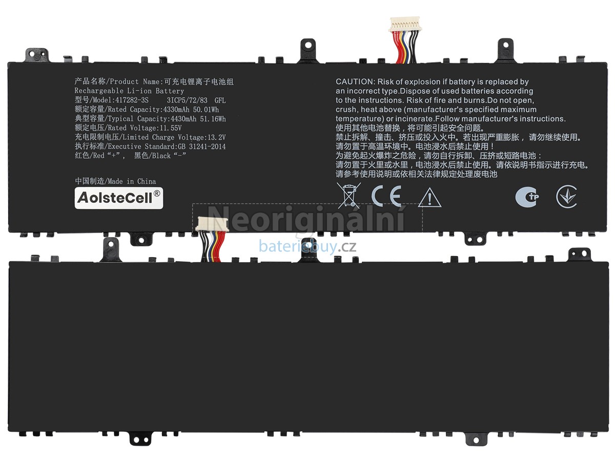 Nahrazení Infinix 417282-3S baterie